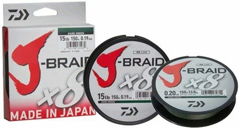 Daiwa J-Braid X8 300m - 1 Daiwa J-Braid X8 300m -