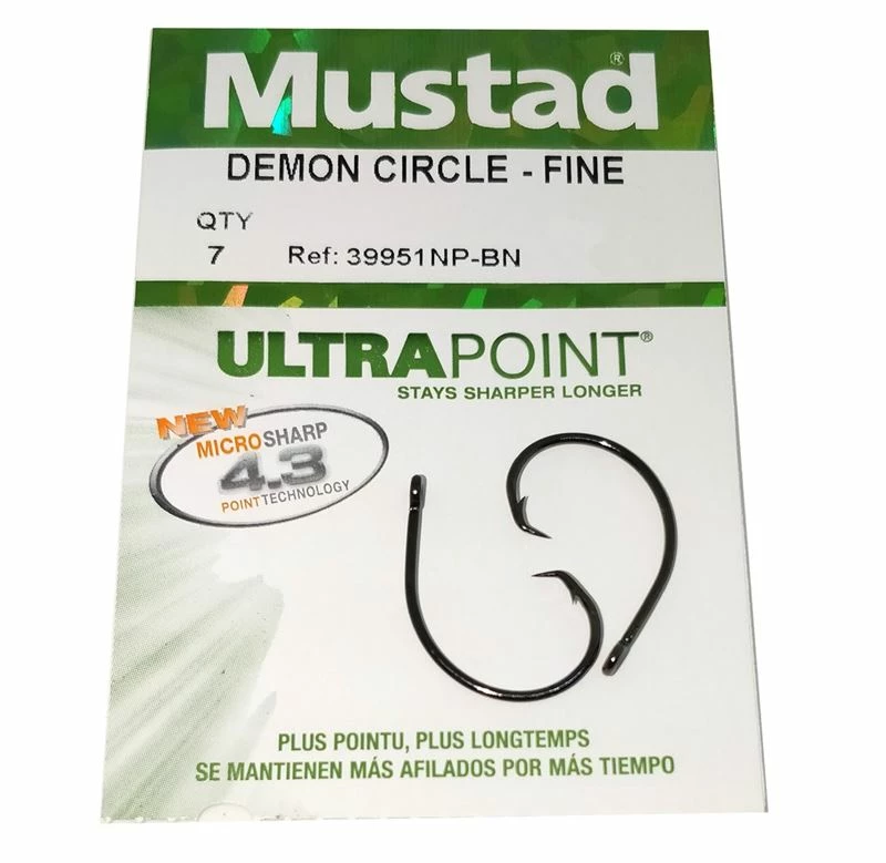 Mustad 39951NP-BN Demon Perfect Circle - Hooks 1 Mustad 39951NP-BN Demon Perfect Circle - Hooks