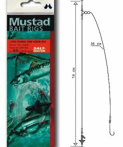 Mustad Rig Long Range One Hook - Rigs & traces