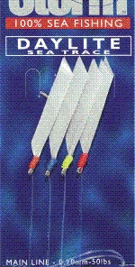 Sea Tech Mackerel 6Hk Daylite Lures - Feathers & traces