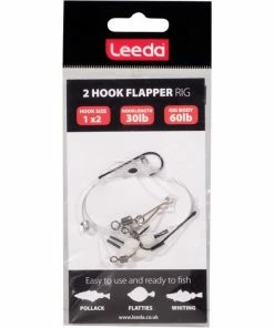 Leeda 2 Hook Flapper - Rigs & traces