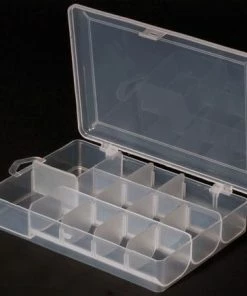 Leeda Clear Compartment Tackle Box - Tackle boxes