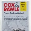 Cox & Rawle Brass Rolling Swivel - Swivels