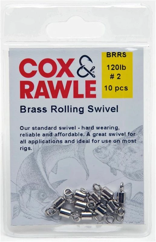 Cox & Rawle Brass Rolling Swivel - Swivels 1 Cox & Rawle Brass Rolling Swivel - Swivels