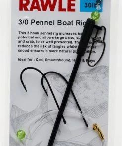 Cox & Rawle Boat Pennel Rig 3/0 - Rigs & traces