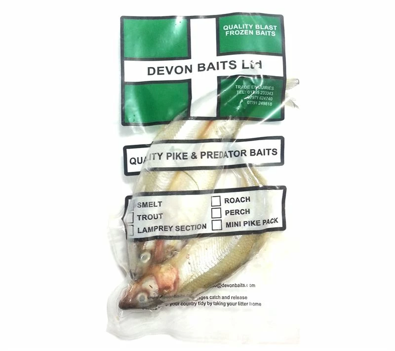 Devon Baits Frozen Smelt - Frozen sea baits 1 Devon Baits Frozen Smelt - Frozen sea baits