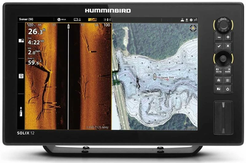 Humminbird Solix 12 G3 Fishfinder - Fish finders 1 Humminbird Solix 12 G3 Fishfinder - Fish finders