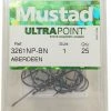 Mustad (BOX) 3261NP-BN Aberdeen Hooks -