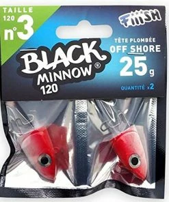 Fiiish Black Minnow Jig Heads - Jig heads, weights & rattles -Sea Fishing Outlet Store 5vcg0wwi637460646901439853