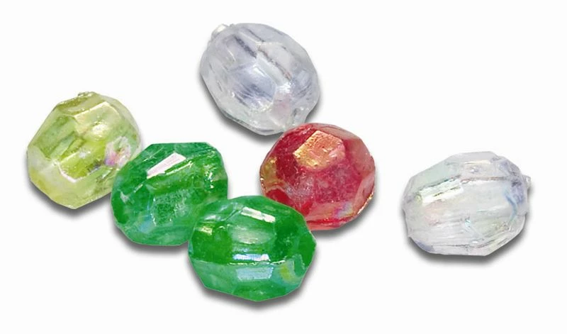 Mustad Multiface Attractor Beads 4mm (9979) - 1 Mustad Multiface Attractor Beads 4mm (9979) -