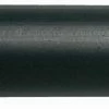 Leeda Capped Plastic Rod Tube Black - Rod carriers & tubes