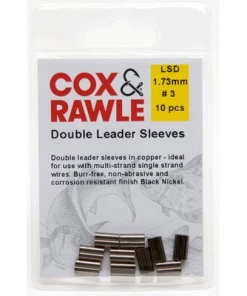 Cox & Rawle Double Leader Sleeves - Crimps