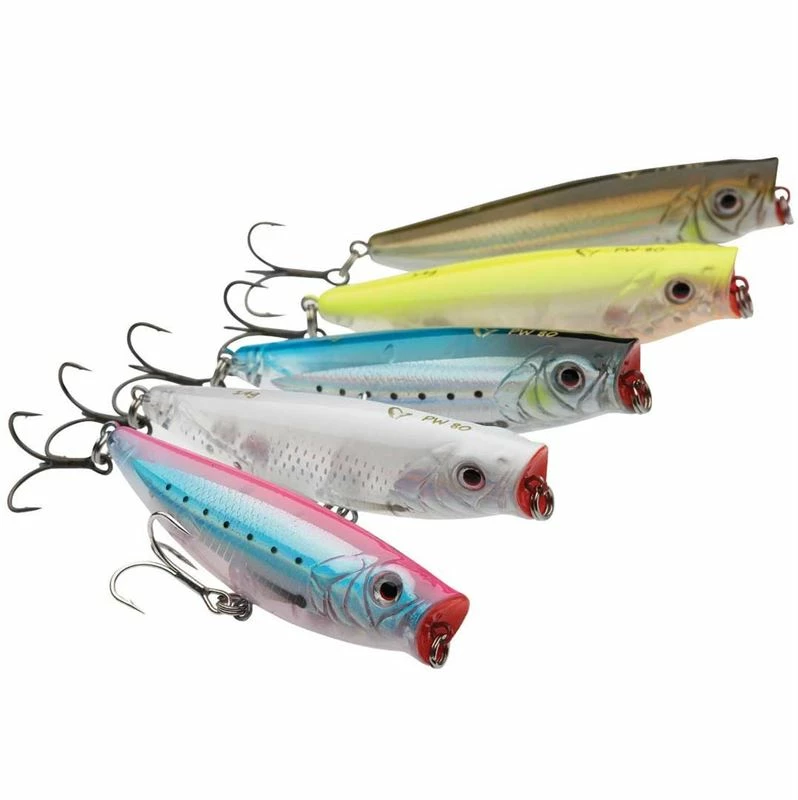 Savage 3D Minnow Pop Walkers - Topwater/surface lures 1 Savage 3D Minnow Pop Walkers - Topwater/surface lures