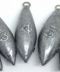 Leadman Plain Beach Lead/Bombs - Weights