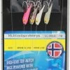 Mustad Multi Colour Shrimps - Feathers & traces