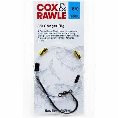 Cox & Rawle Conger Wire Rig 8/0 - Rigs & traces 1 Cox & Rawle Conger Wire Rig 8/0 - Rigs & traces