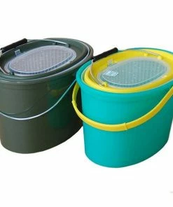 Tronix Pro Axia Oval Live Bait Bucket - Buckets