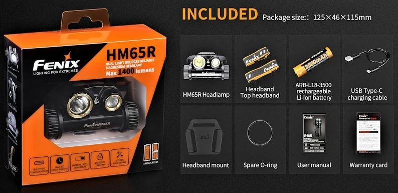 Fenix HM65R Headlamp - Headlamps 4 Fenix HM65R Headlamp - Headlamps - Image 4