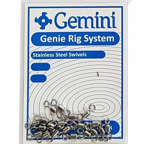 Gemini Stainless Steel Rolling Swivels - 1 Gemini Stainless Steel Rolling Swivels -