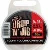 Fox Rage Drop 'N' Jig Fluorocarbon - Lrf - light rock fishing