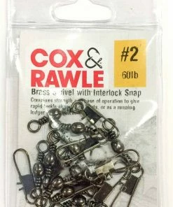Cox & Rawle Brass Swivels & Interlock Snaps -