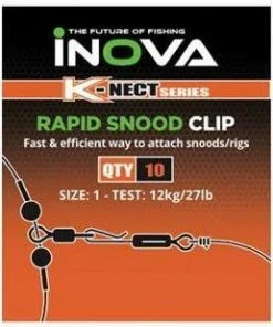 Inova Rapid Snood Clips - Clips, links & connectors -Sea Fishing Outlet Store h1uvlmjw636409773316175780