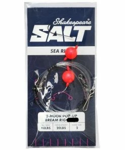 Shakespeare Salt 2-Hook Pop-Up Bream Rig - Rigs & traces