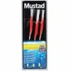 Mustad Daylight Fluo Red Rigs - Feathers & traces