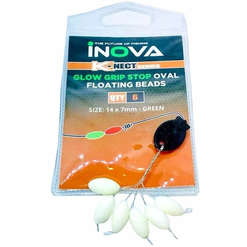 Inova Grip Stop Oval Pop Up Beads - 1 Inova Grip Stop Oval Pop Up Beads -