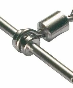 Mustad Cross Line Crimp & Rolling Swivel (9958) - Crimps