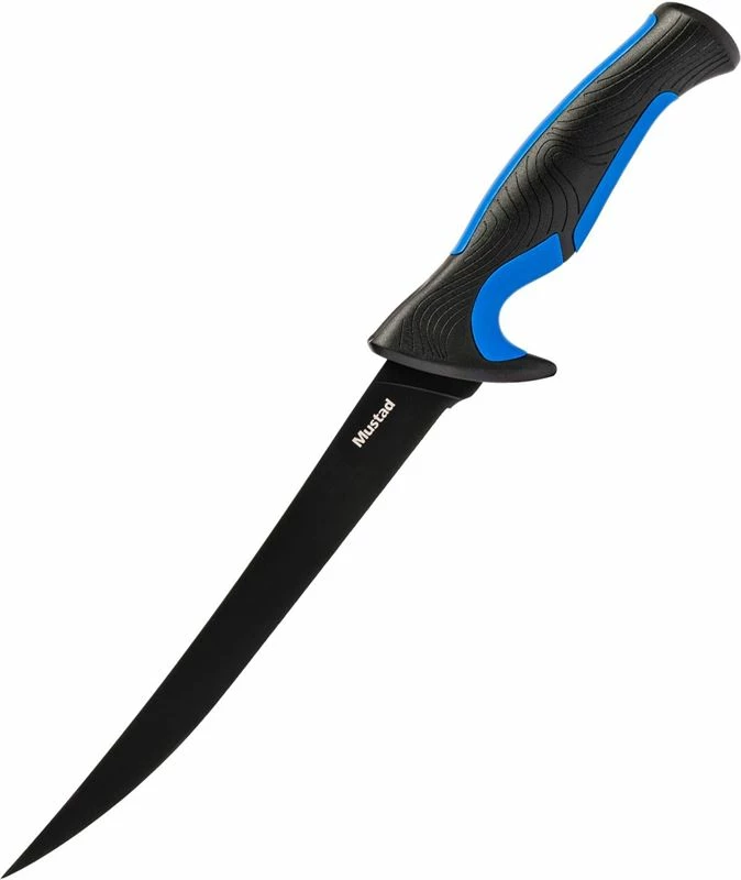 Mustad Blue Fillet Knife 7 Inch - Fillet knives 1 Mustad Blue Fillet Knife 7 Inch - Fillet knives