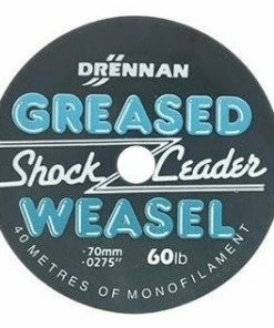 Drennan Greased Weasel Shock Leader - Shockleaders