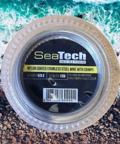 Sea Tech Nylon Coated Stainless Steel Wire With Crimps -