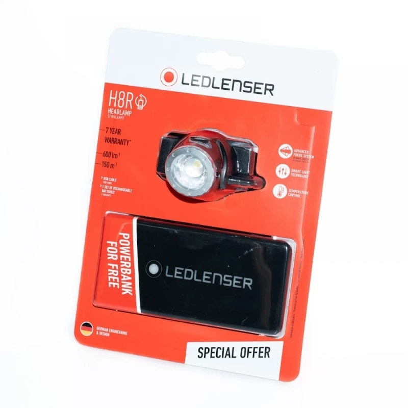 LED Lenser H8R Rechargeable LED Head Torch - Headlamps 5 LED Lenser H8R Rechargeable LED Head Torch - Headlamps - Image 5