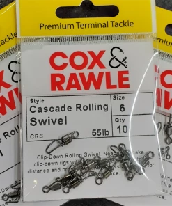 Cox & Rawle Cascade Rolling Swivels -