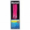 Mustad Pink Squid Rigs - Feathers & traces