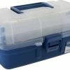 Jarvis Walker 2 Tray Clear Top Tackle Box - Tackle boxes
