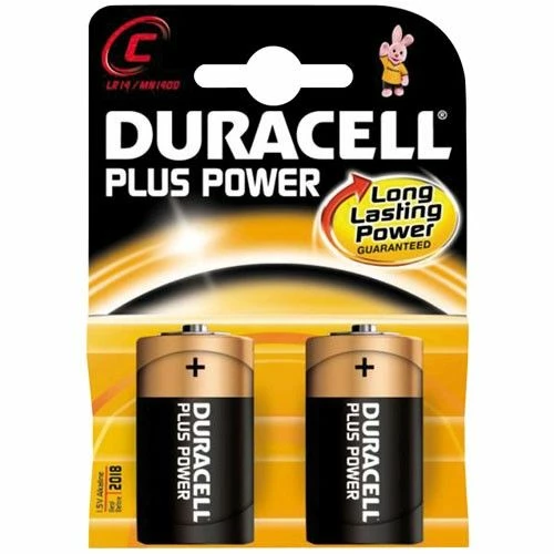 Duracell Plus C Batteries - 1 Duracell Plus C Batteries -
