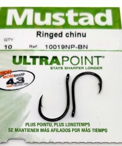Mustad 10019NP-BN Chinu Eyed - Hooks