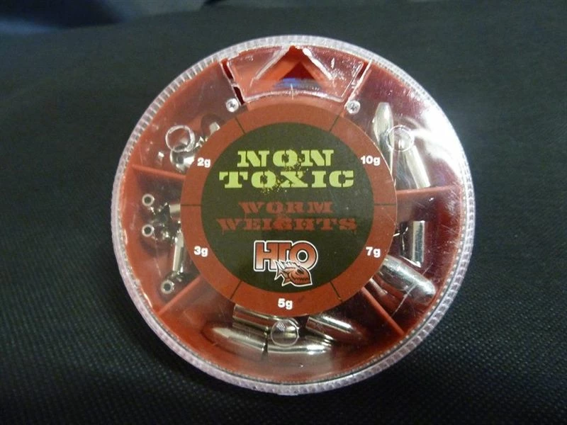 HTO Worm Weight Selection Pack - Lrf - light rock fishing 1 HTO Worm Weight Selection Pack - Lrf - light rock fishing