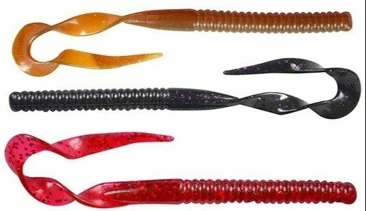 Drennan E-SOX Dropshot Curly Worms - 1 Drennan E-SOX Dropshot Curly Worms -