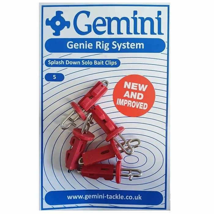 Gemini Splash Down Solo Bait Clips - 1 Gemini Splash Down Solo Bait Clips -
