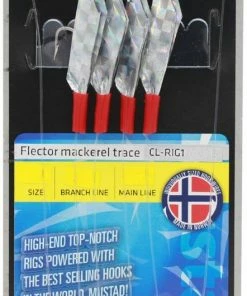 Mustad Flector Mackerel Traces - Feathers & traces