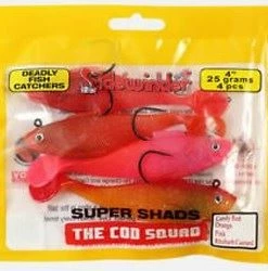 Sidewinder Super Shads Cod Squad Pack -