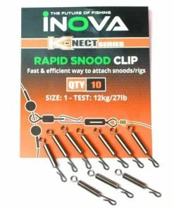 Sea Fishing Outlet Store 5 Inova Rapid Snood Clips - Clips, links & connectors