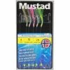 Mustad Multicolour Flash Rigs - Feathers & traces