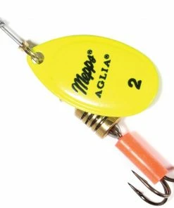 Mepps Aglia Fluo No.2 Yellow - Spinners